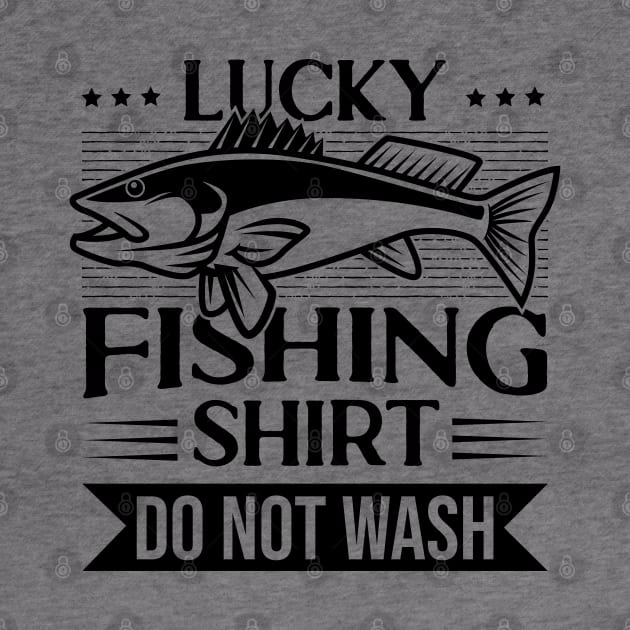 Lucky Fishing Do Not Wash by Zen Cosmos Official